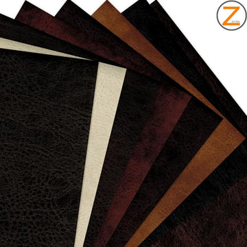 Grain Armadillo Faux Fake Leather Vinyl Fabric