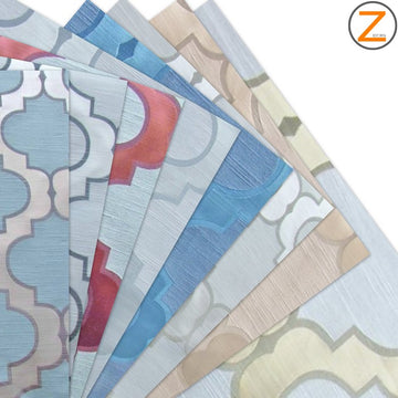 Moroccan Quatrefoil Upholstery Fabric