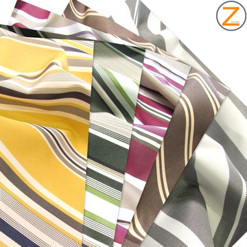 Oxford Stripe Outdoor Canvas Waterproof Fabric