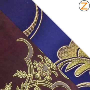 Royal Damask Flocking Velvet Upholstery Fabric