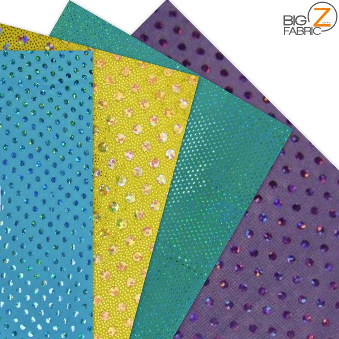 Small Dot Confetti Sequin Spandex Fabric