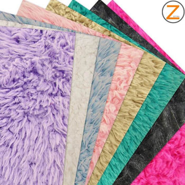 Solid Mongolian Shaggy Minky Baby Soft Fabric