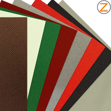 Solid Canvas Outdoor Waterproof PVC Backing Fabric