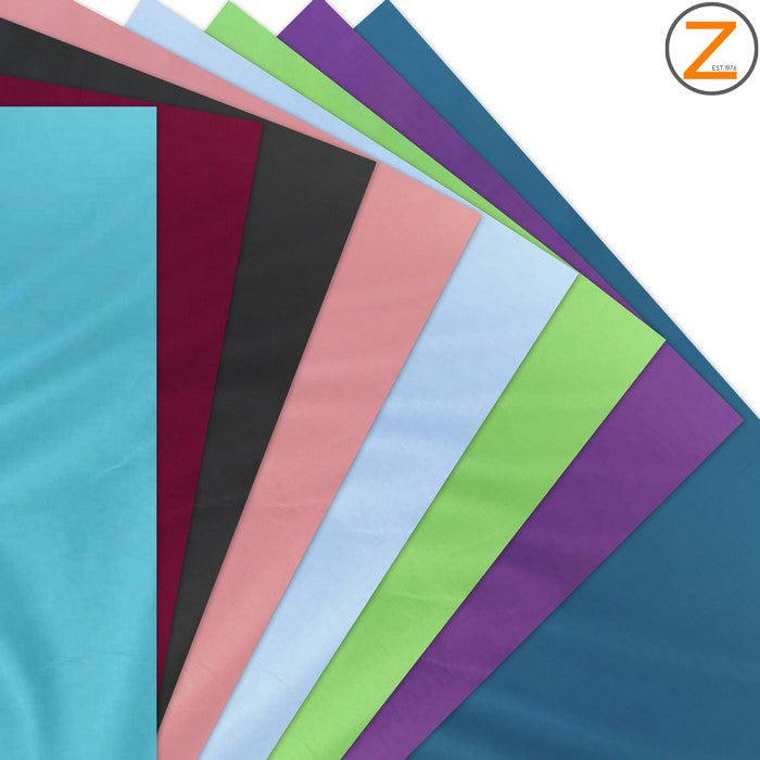 Solid Polyester Taffeta Fabric by the Roll