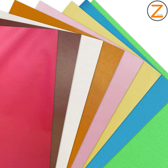 Solid Soft Faux Fake Leather Vinyl Fabric