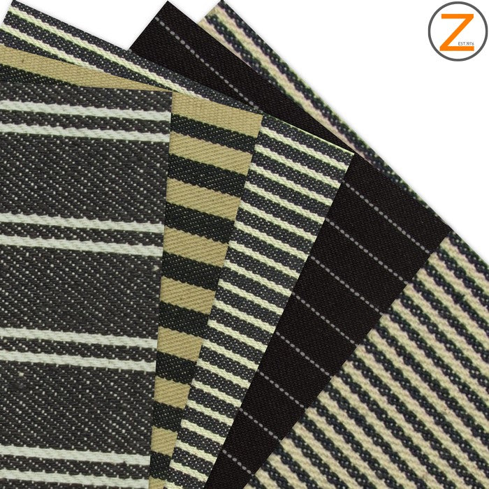 Stripe Denim Apparel Fabric