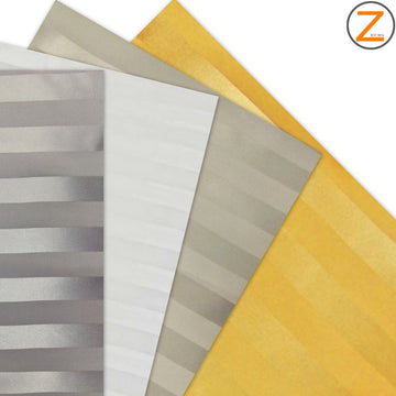 Stripe Jacquard Bridal Satin Fabric