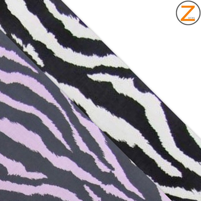Zebra Print Poly Cotton Fabric