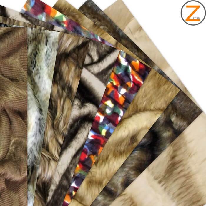 Faux Fake Fur Animal Long Pile Fabric