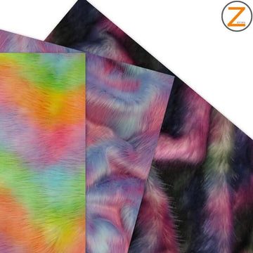 Galaxy Shaggy Faux Fur Fabric