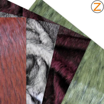 Shaggy Sabrewulf Faux Fake Fur Fabric