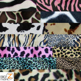Velboa Faux Fake Fur Animal Short Pile Fabric