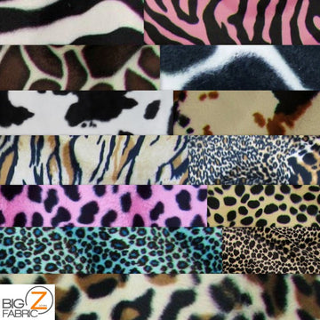 Velboa Animal Short Pile by the Roll