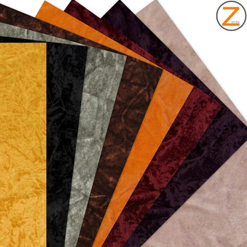 Crush Flocking Upholstery Velour Velvet Fabric