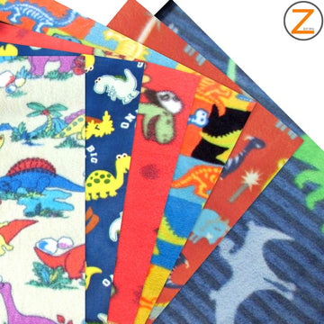 Dinosaur Polar Fleece Fabric