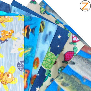 Fish Polar Fleece Fabric