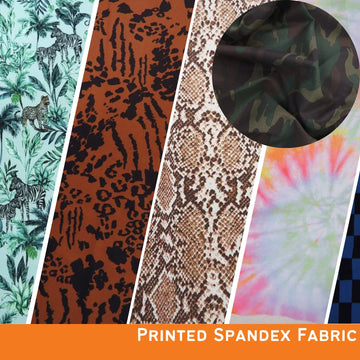 Printed Spandex Fabric