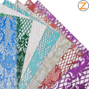 Wicked Checkered Dress Lace Fabric