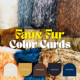 Faux Fur Color Cards