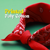 Printed Poly Cotton