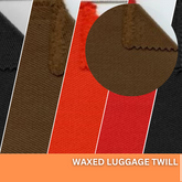 Waxed Luggage Twill