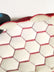 Hex Honeycomb Quilt Automotive Vinyl Foam Fabric