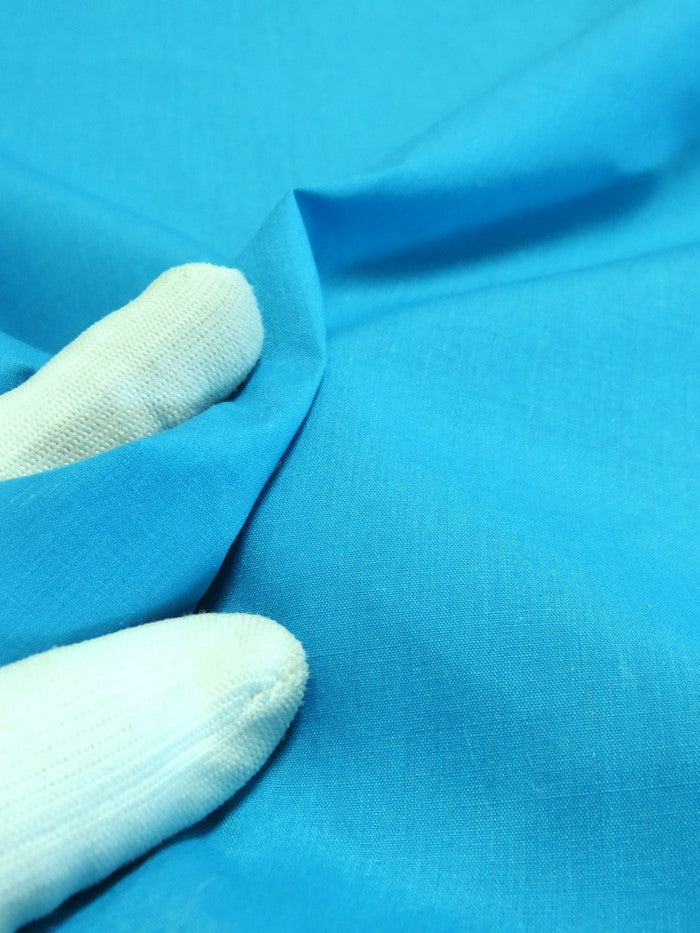 Poly Cotton Solid Fabric 58"/60" Width / Black / Sold By The Yard