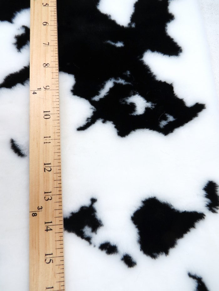 Half Shag Faux Fur Fabric (Cow) (Knit Backing) / 15 Yard Bolt