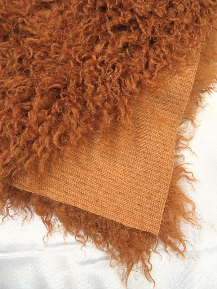 Ultra Curly Mongolian Minky Fabric