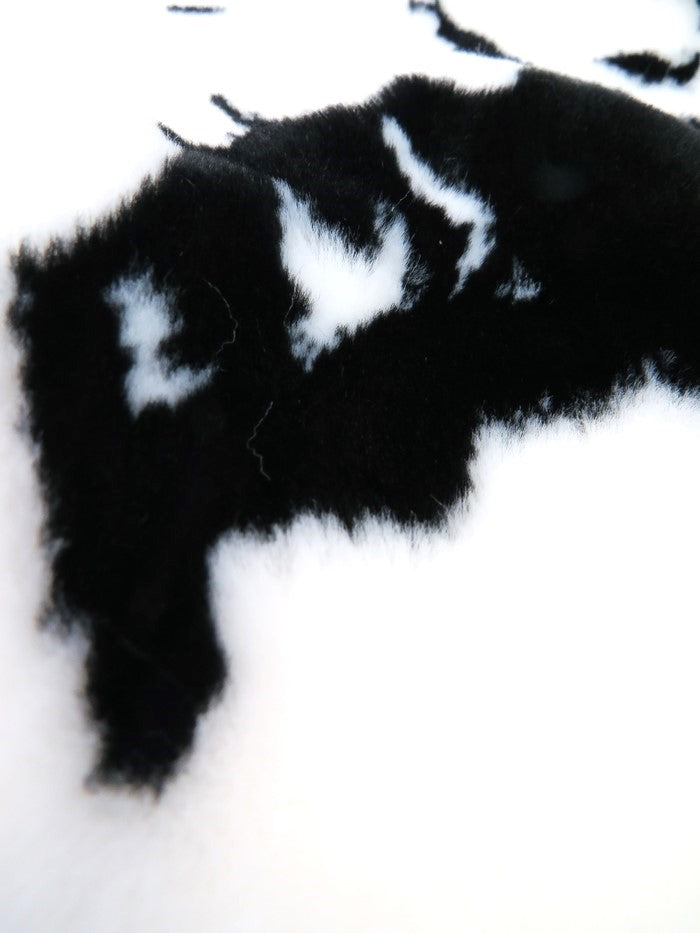 Half Shag Faux Fur Fabric (Cow) (Knit Backing) / 15 Yard Bolt