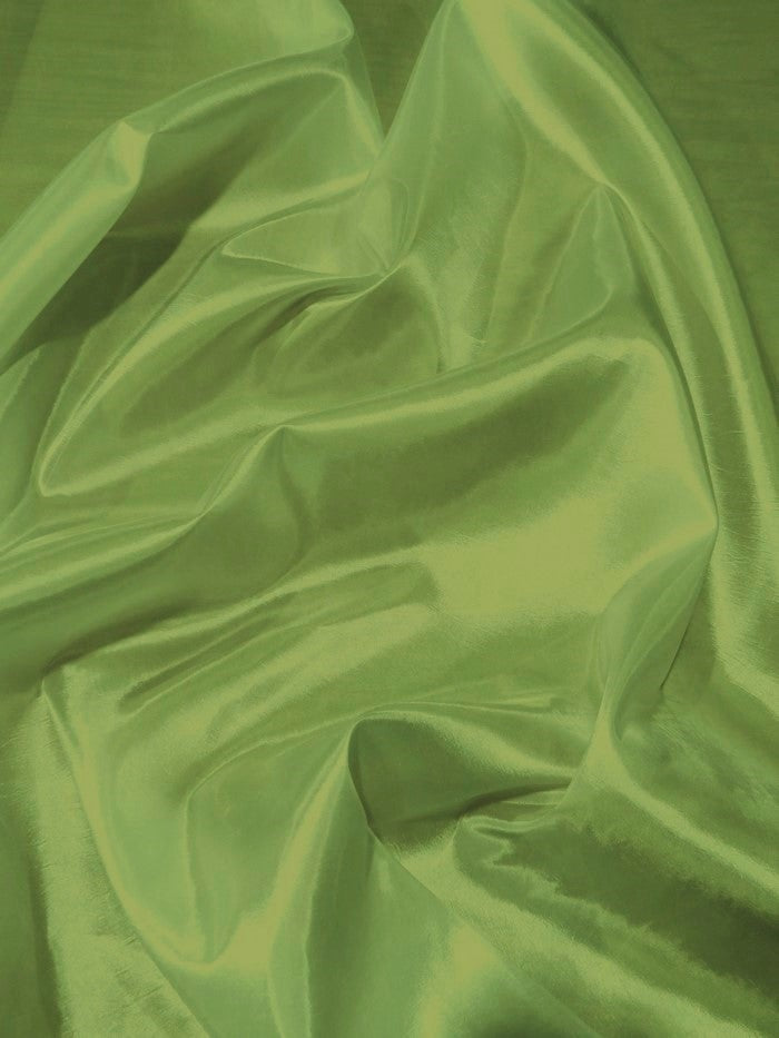 Solid Polyester Taffeta 58"/60" Fabric / Sage / Sold By The Yard