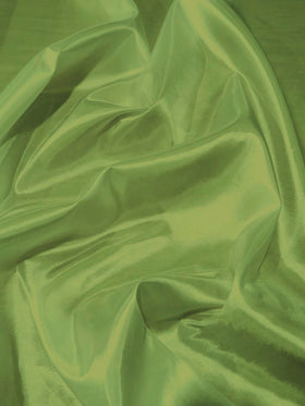 Solid Polyester Taffeta 58"/60" Fabric / Sage / Sold By The Yard