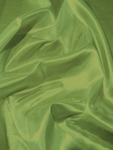 Solid Polyester Taffeta 58"/60" Fabric / Sage / Sold By The Yard