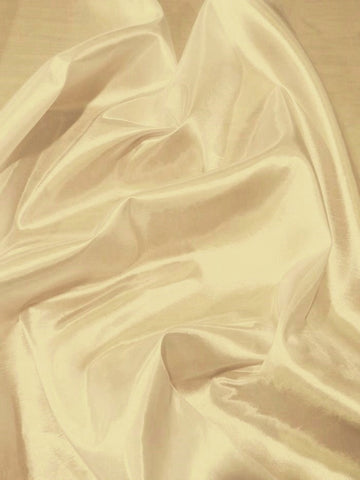 Solid Polyester Taffeta 58"/60" Fabric / Taupe / Sold By The Yard