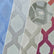2 Tone Lattice Drapery Polyester Fabric / Sold By The Yard