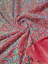 SEQUIN VELVET FABRIC (By The Yard)