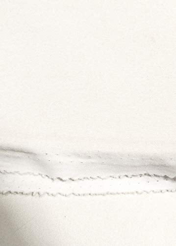 Neoprene Bonded Sponge Waterproof Wetsuit Fabric / 1mm White / Sold By The Yard