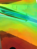 Sunset Holographic Multi-Color Chrome Vinyl Fabric / By The Roll - 30 Yards-3