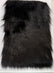 Solid Soft Black Faux Fur