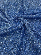 SEQUIN VELVET FABRIC (By The Yard)