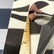 4" Stripe Canvas Deck Outdoor Waterproof Anti-UV Vinyl Fabric / Sold By The Yard