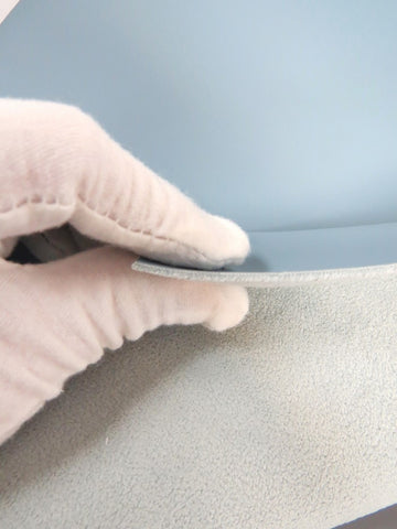 Black Solid Vegan Stretch Anti-Stain Soft Silicone Vinyl Fabric / Sold by the Yard - 0