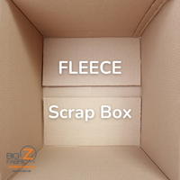 Scraps - Assorted Fabric - FLEECE FABRIC ONLY -  (FREE SHIPPING)