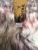 Wolf Animal Long Pile Faux Fur Fabric / Sold By The Yard