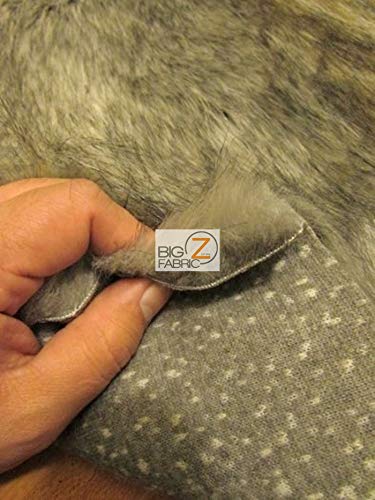 Arctic Wolf Animal Short Pile Coat Costume Faux Fur Fabric / Sold By The Yard