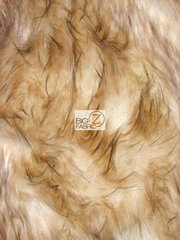 Lynx Cat Animal Short Pile Coat Costume Faux Fur Fabric / Sold By The Yard (SECOND QUALITY GOODS) - 0
