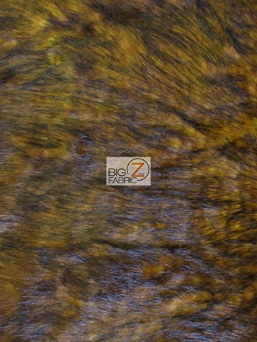 Fire Wolf Animal Coat Costume Faux Fur Fabric / Sold By The Yard