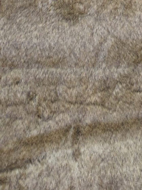 Cali Coyote Animal Faux Fur / Sold By The Yard - 0