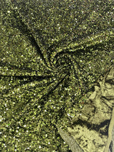 SEQUIN VELVET FABRIC (By The Yard)