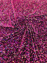 SEQUIN VELVET FABRIC (By The Yard)